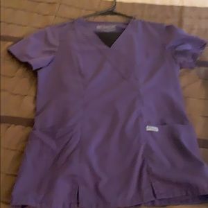 Grey anatomy scrub top